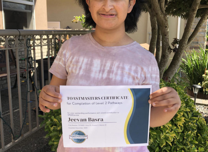How Toastmasters Has Helped Me