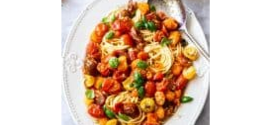 Roasted Cherry Tomato Pasta