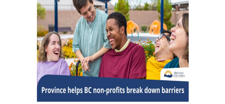 Province helps B.C. non-profits break down barriers in their communities