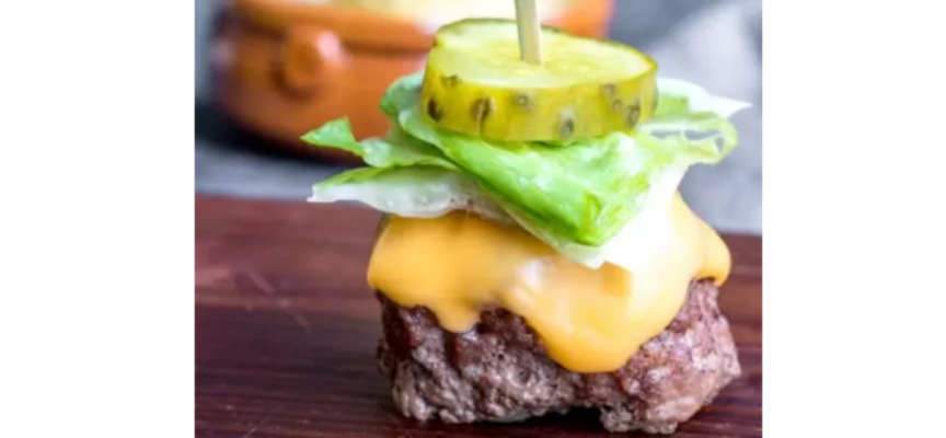 Keto Big Mac Bites