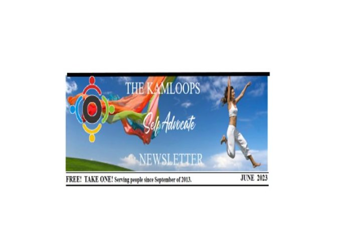 Kamloops Self Advocate Newsletters June 2023
