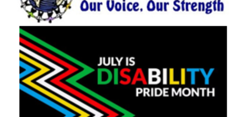 July is Disability Pride Month 2023