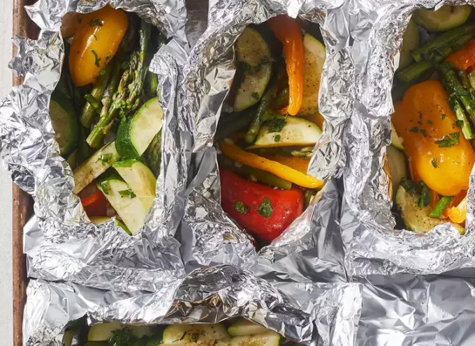 Grilled Vegetables In Foil