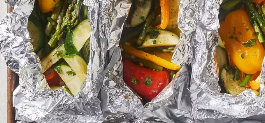 Grilled Vegetables In Foil