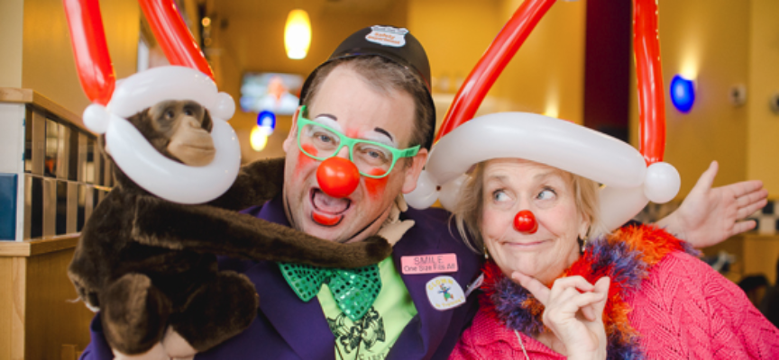 Clowning around! Dreams can come true
