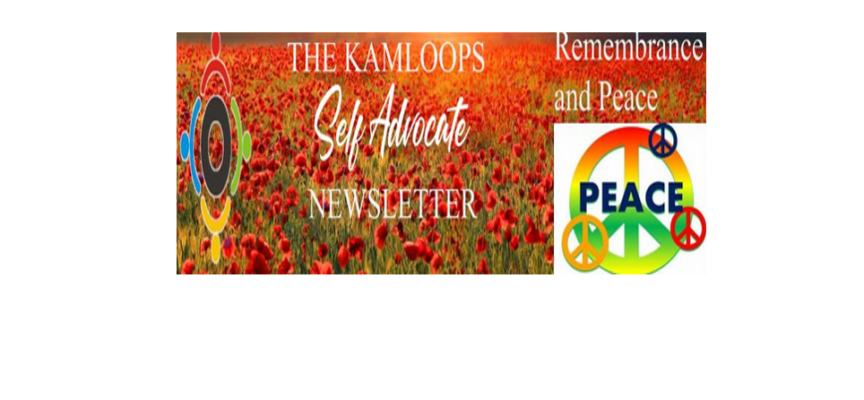 The Kamloops Self Advocate Newsletter Edition Nov. 2023